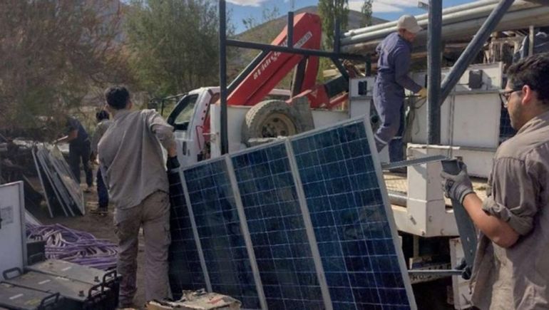 Diez viviendas de Tricao Malal ya tienen energía solar