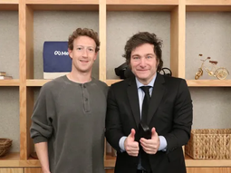 El presidente Javier Milei se reunió la semana pasada con Mark Zuckerberg, CEO de Meta. El presidente Javier Milei se reunió la semana pasada con Mark Zuckerberg, CEO de Meta.