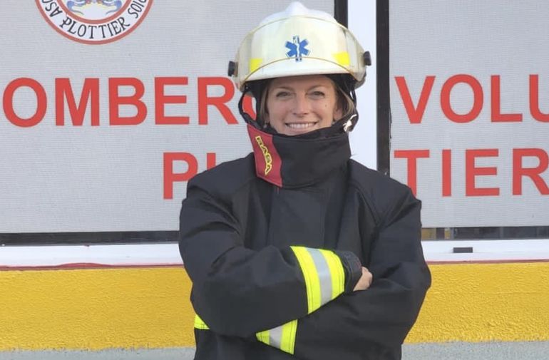 El nuevo oficio de Luciana Ortiz Luna: será bombera en Plottier