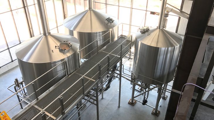 Planta de la Cervecería Antares en la que se producirán las cervezas funcionales enriquecidas en selenio. Foto: gentileza Antares.