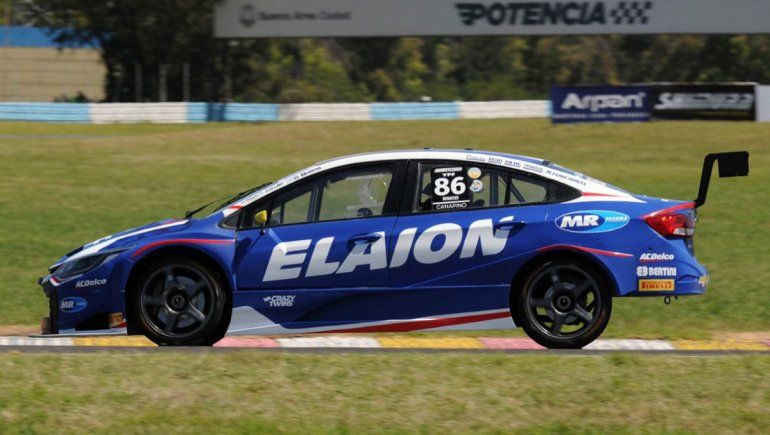 Agustín Canapino se impuso en la clasificación del Súper TC2000 en Buenos Aires.