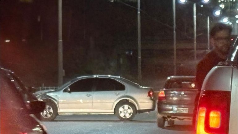 Por un choque, se detuvo por completo el tránsito en Ruta 7
