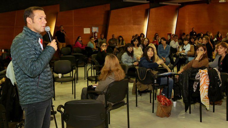 Gutiérrez participó en un encuentro de educación inclusiva