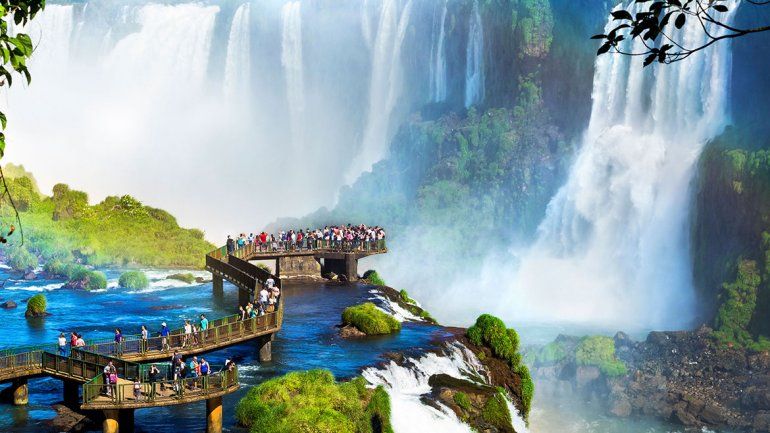 La clase media cambió el Caribe por las Cataratas