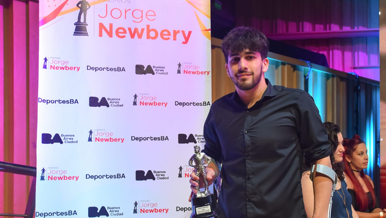 El neuquino Iñaki Basiloff galardonado en la fiesta del deporte de la Ciudad de Buenos Aires