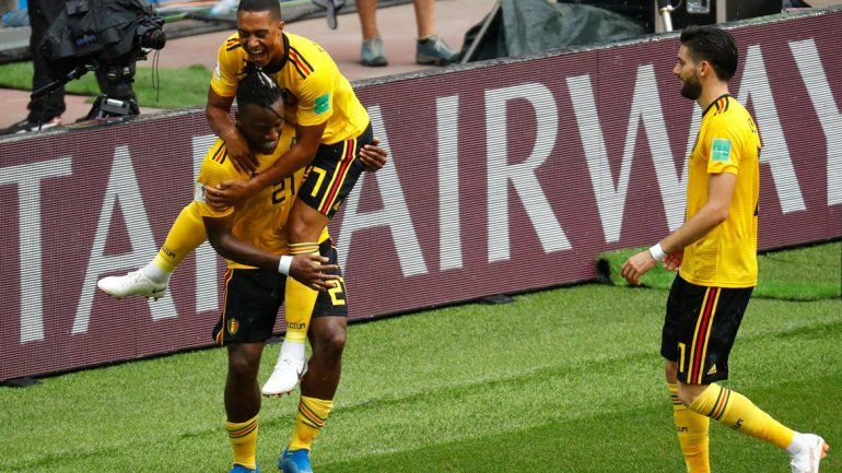 Bélgica goleó 5 a 2 a Túnez y acaricia octavos de final