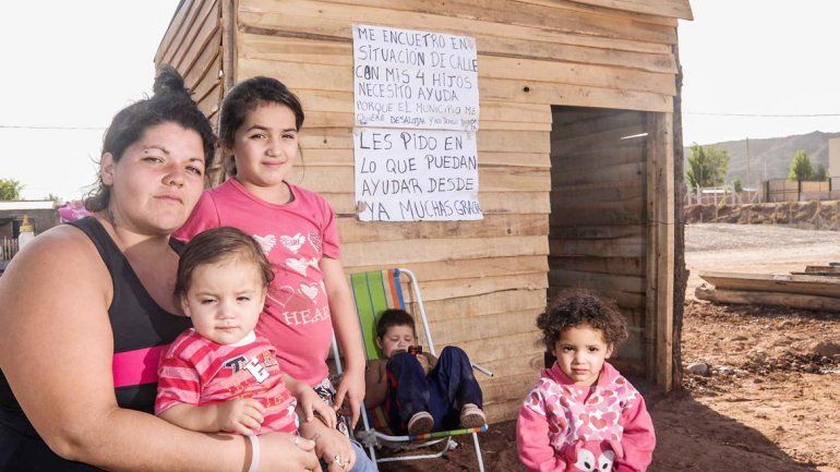 Wanda Guerrero tiene hijos de entre uno y ocho años. Asegura que recibió varias promesas de políticos en campaña