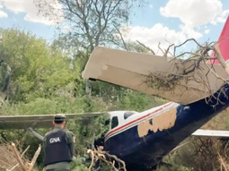 Habría una persona detenida. El video que captó el momento de la caída de la avioneta. Habría una persona detenida. El video que captó el momento de la caída de la avioneta.