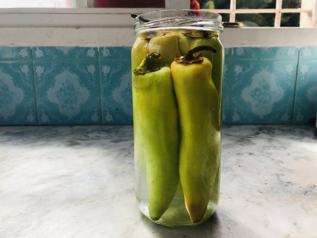 Ajíes en vinagre: receta fácil