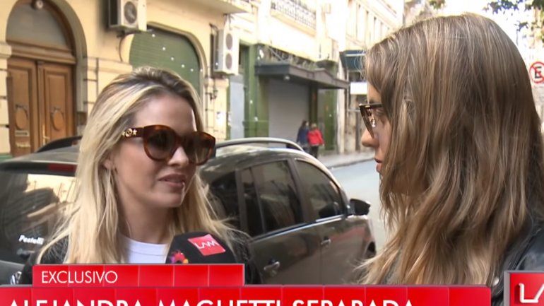 Alejandra Maglietti rompió el silencio y habló de su separación