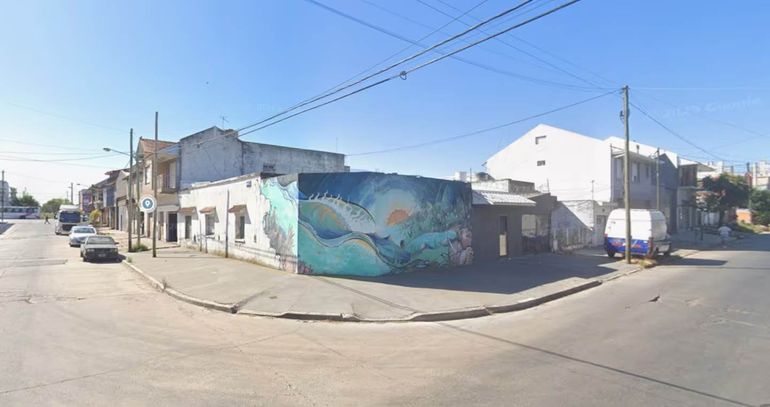 La esquina de Mar del Palta donde ocurrió el robo. La esquina de Mar del Palta donde ocurrió el robo.