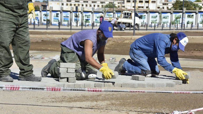 Más verde para la ex U9: avanza la segunda etapa en el Jaime de Nevares