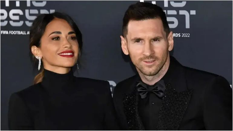 El video del obsceno gesto que hizo Antonela Roccuzzo en los premios The Best