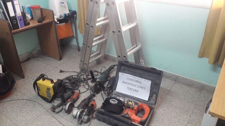 Se robaron más de $100 mil en herramientas de la verificadora técnica