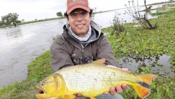 Quiteros, un apasionado de la pesca. Quiteros, un apasionado de la pesca.