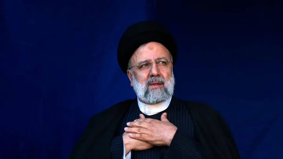 Se estrelló el helicóptero que trasladaba al presidente iraní Ebrahim Raisi thumbnail