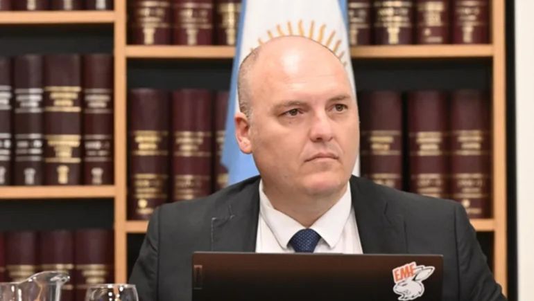 Carlos Richeri, juez penal de Esquel, Chubut. Carlos Richeri, juez penal de Esquel, Chubut.