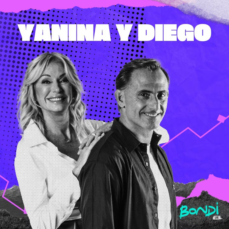 Yanina Latorre y su marido en su nuevo programa de Streaming Yanina Latorre y su marido en su nuevo programa de Streaming
