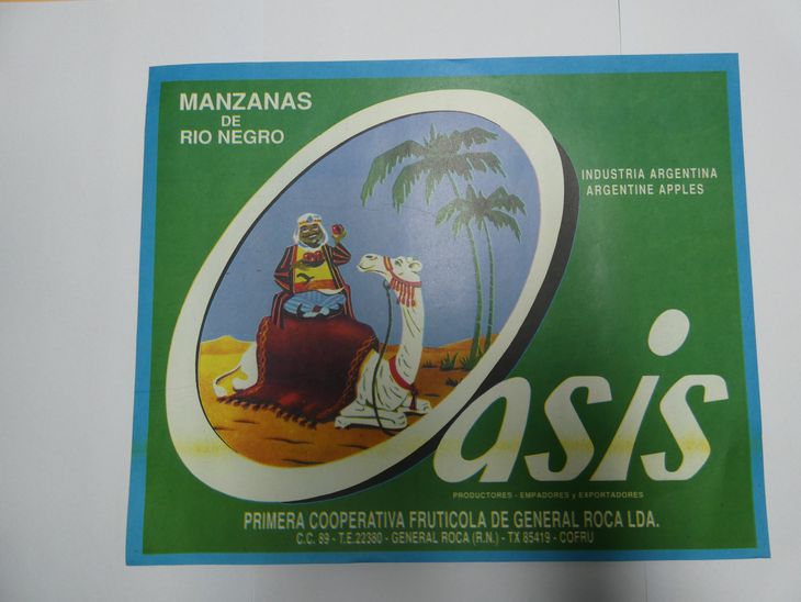 Así era el afiche original a color en los años 70. Gentileza: Primera Cooperativa Frutícola General Roca Ltda. Así era el afiche original a color en los años 70. Gentileza: Primera Cooperativa Frutícola General Roca Ltda.