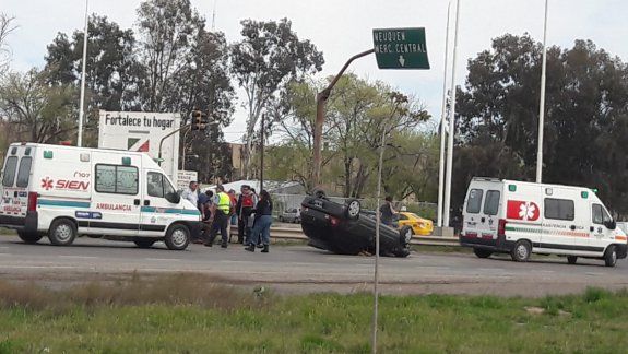 Ruta 7: por un derrame de combustible