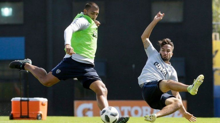 Wanchope entrenó ayer con normalidad y estará de arranque ante la T.