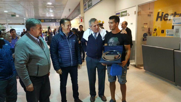 Balboa regresó y fue recibido como un héroe por su título mundial