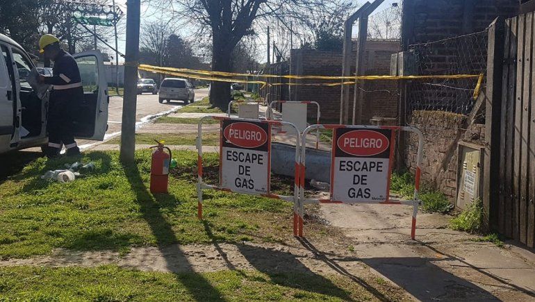 Rompió un caño de gas y se escapó corriendo: casi vuela la cuadra