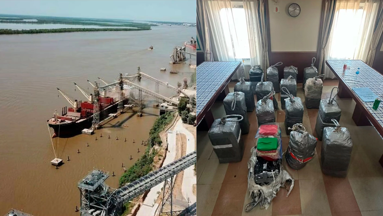 Un operativo permitió secuestrar 400 kilos de cocaína en Santa Fe