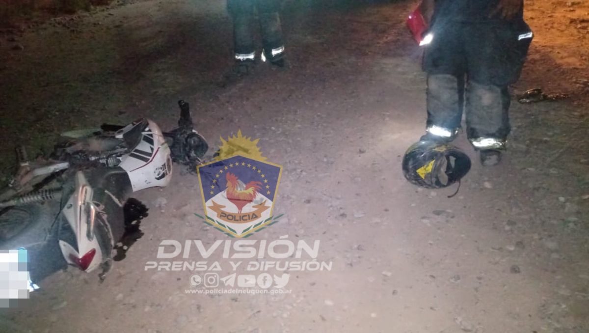 Motociclista borracho atropelló a una pareja: los tres terminaron hospitalizados