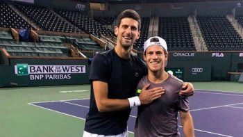 Nole y Diego vuelven a verse las caras.