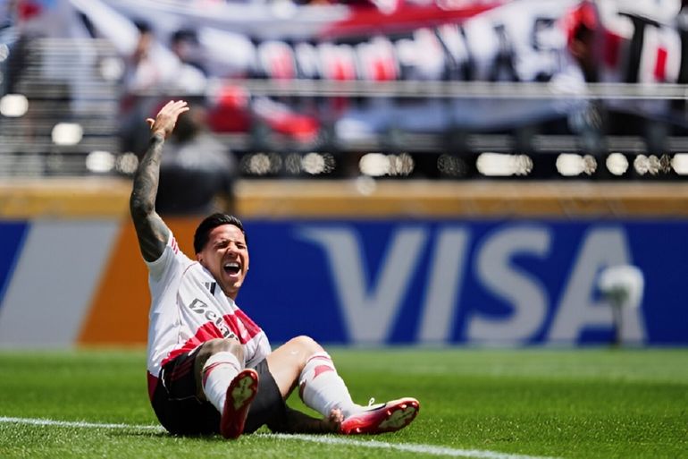 Problemas para River: la lesión de Driussi es grave