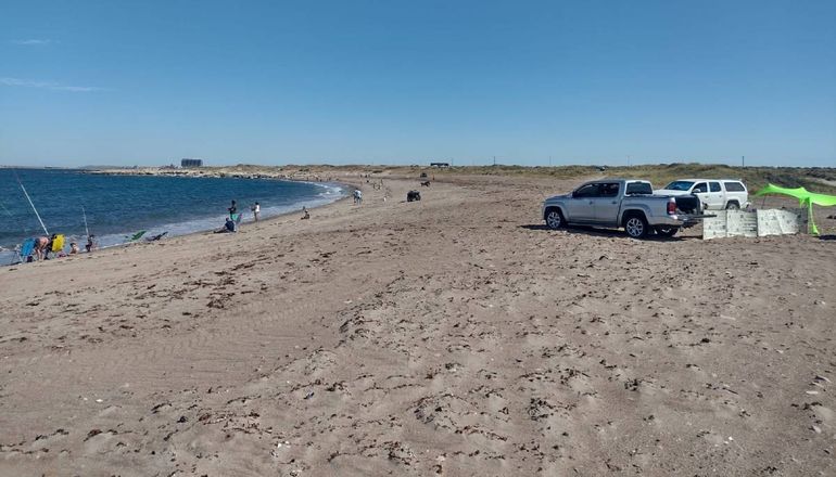 Así luce hoy la Playa de los Suecos