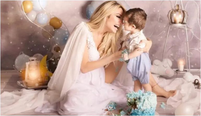 Así está hoy Salvador, el pequeño hijo de Vicky Xipolitakis que pronto cumplirá 5 años