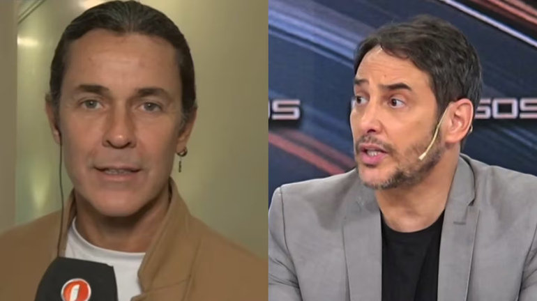 El tenso cruce en vivo entre Mariano Martínez y Rodrigo Lussich.