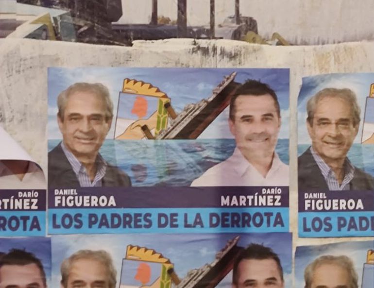 El PJ neuquino, el cartel del Titanic y las elecciones de octubre