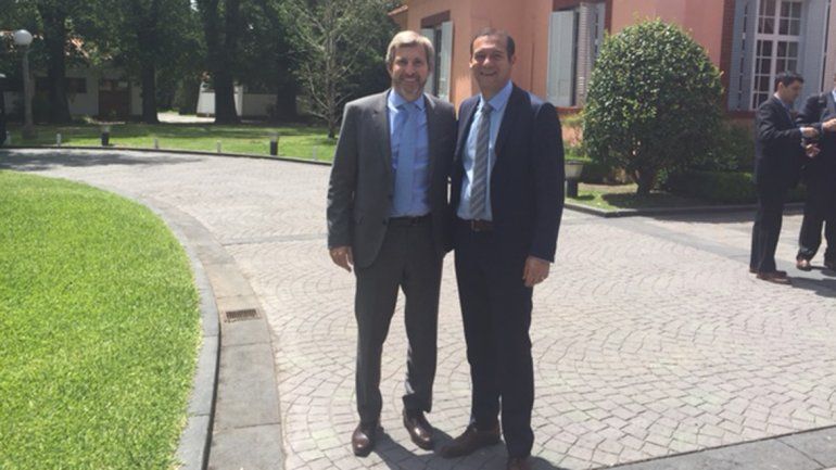 En Buenos Aires, Gutiérrez  se reunió con el ministro Frigerio