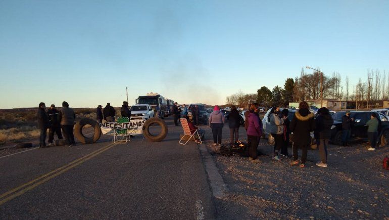 Vecinos de Sauzal Bonito levantaron el corte sobre la Ruta 17