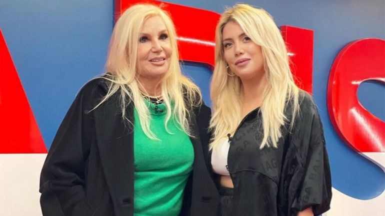 Wanda Nara y Susana Giménez 
