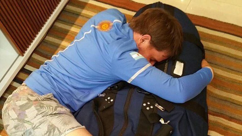 Aparecieron los palos de golf del chaqueño Emiliano Grillo