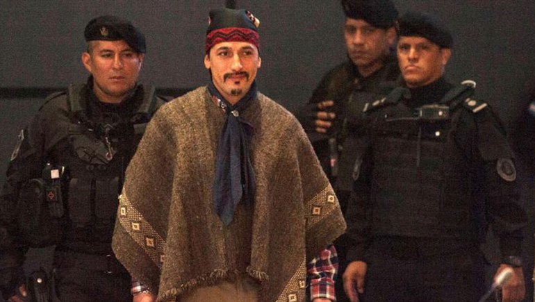 La Justicia de Chile le concedió la libertad condicional al líder mapuche Jones Huala