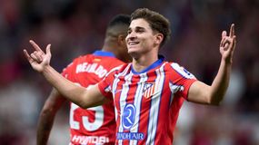 Julián Álvarez cortó una larga sequía con un tanto ante el Barcelona. | LM Neuquen Julián Álvarez cortó una larga sequía con un tanto ante el Barcelona.