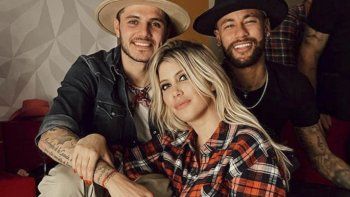 la foto de wanda con icardi y neymar que la hizo tendencia la foto de wanda con icardi y neymar que la hizo tendencia