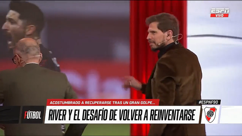 Vignolo abandonó el programa por estar en desacuerdo con el gesto de un panelista
