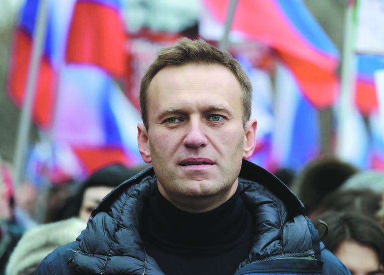 El líder opositor ruso, Alexéi Navalni, fue envenenado y ahora está encarcelado en Rusia. El líder opositor ruso, Alexéi Navalni, fue envenenado y ahora está encarcelado en Rusia.