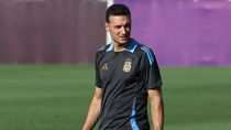 scaloni pateo el tablero y anuncio al nuevo convocado para la seleccion argentina tras desafectar a acuna