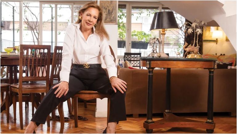 Mónica Gonzaga mostró cómo es el tremendo departamento en donde vive
