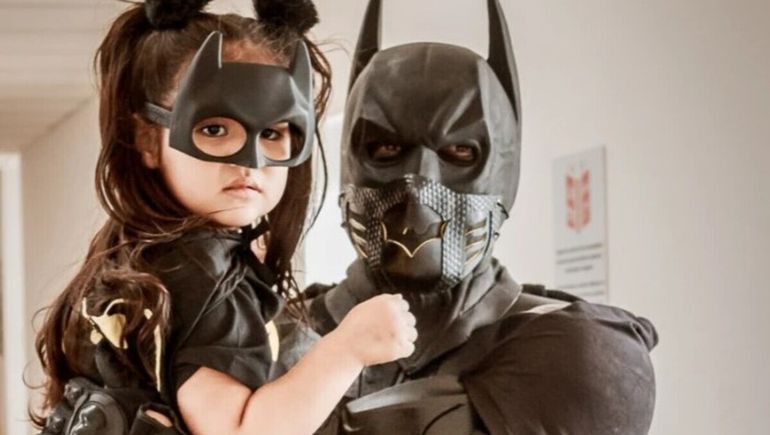 Batman solidario de Puerto Madryn.
