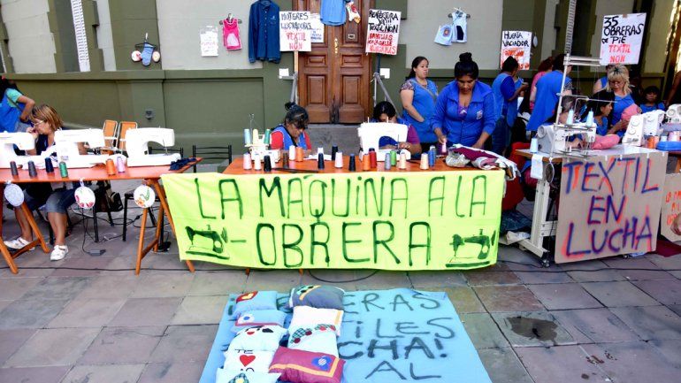 El centro es un caos por la movilización de cinco gremios