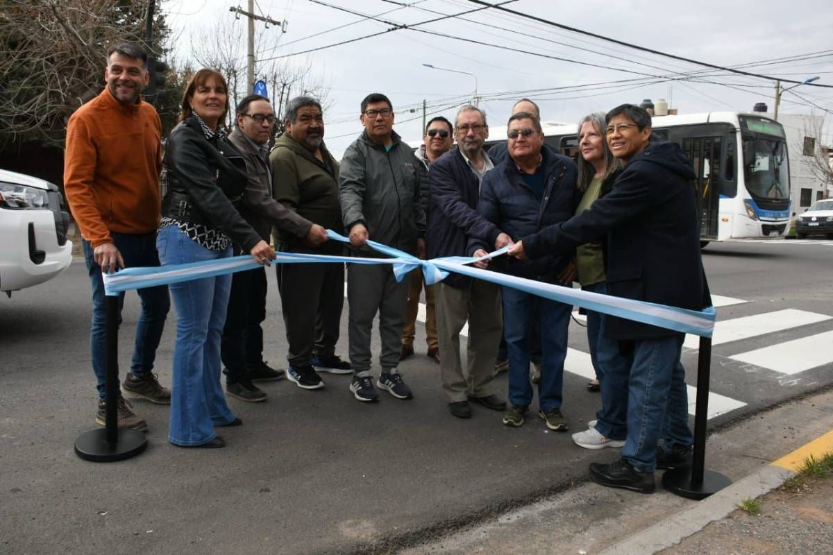 Como nueva: una calle clave del oeste ya luce su repavimentación total