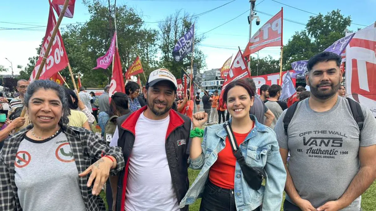 El Frente de Izquierda cerró la campaña en el centro de Neuquén